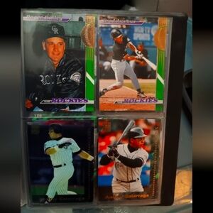 Colorado Rockies Team Set Baseball card collection